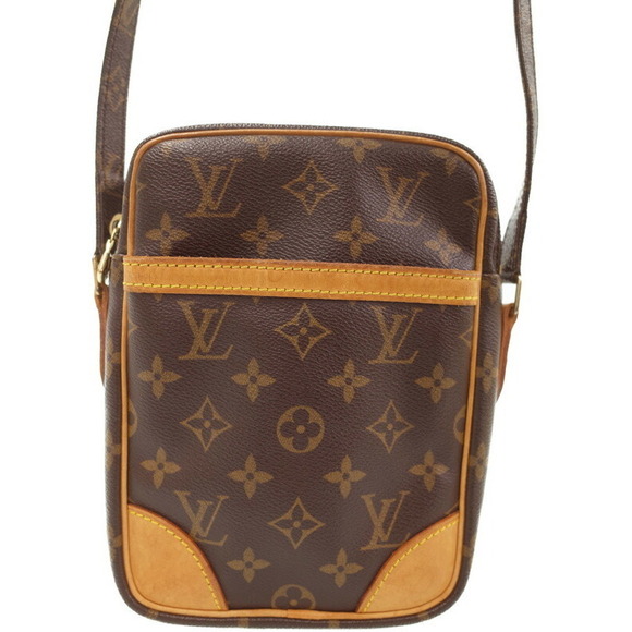 Louis Vuitton Handbags - Louis Vuitton Monogram Leather Brown Danube Shoulder Bag